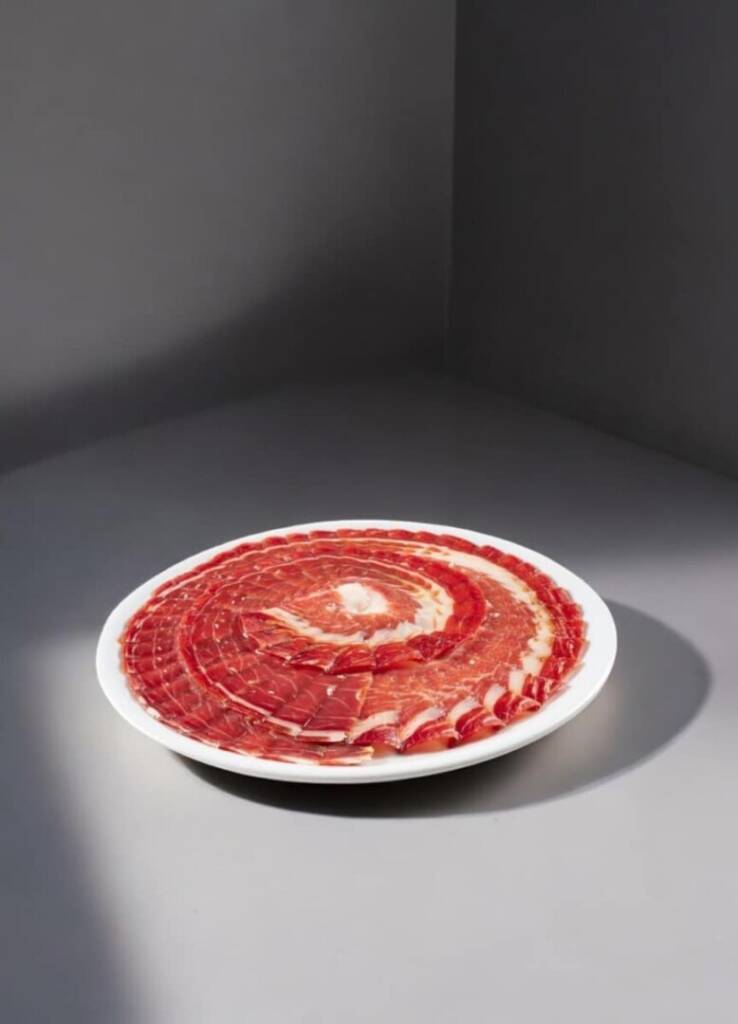 Plato de jamón Ibérico