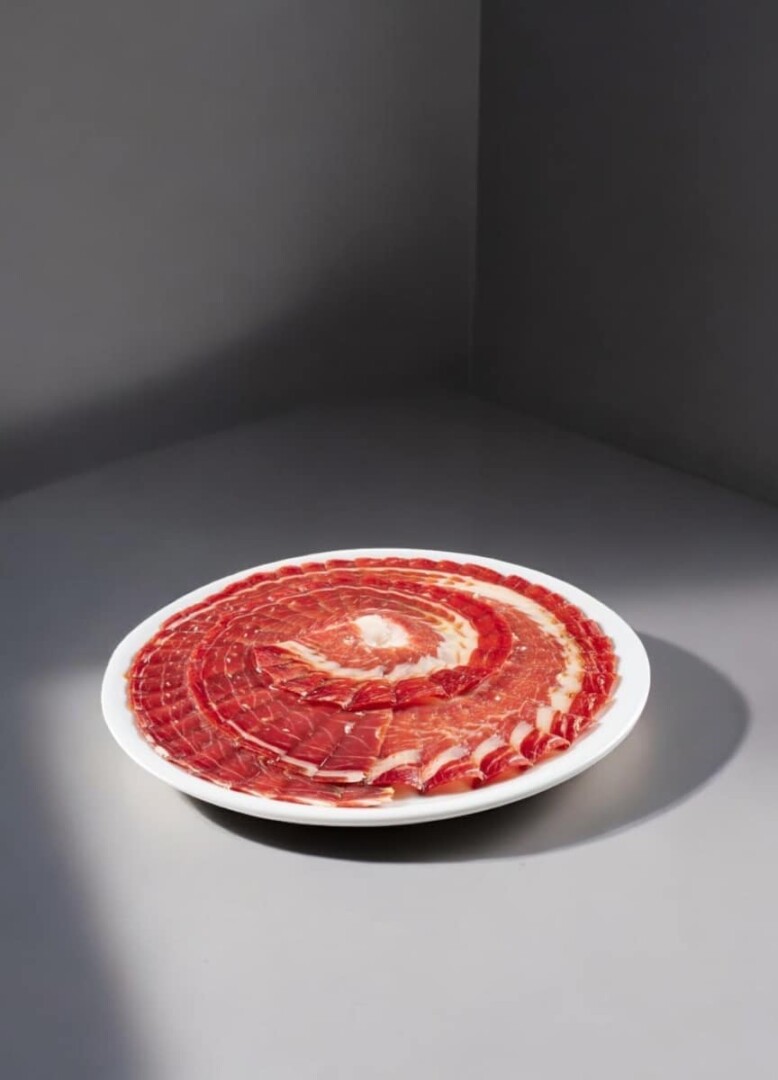 Plato de jamón Ibérico