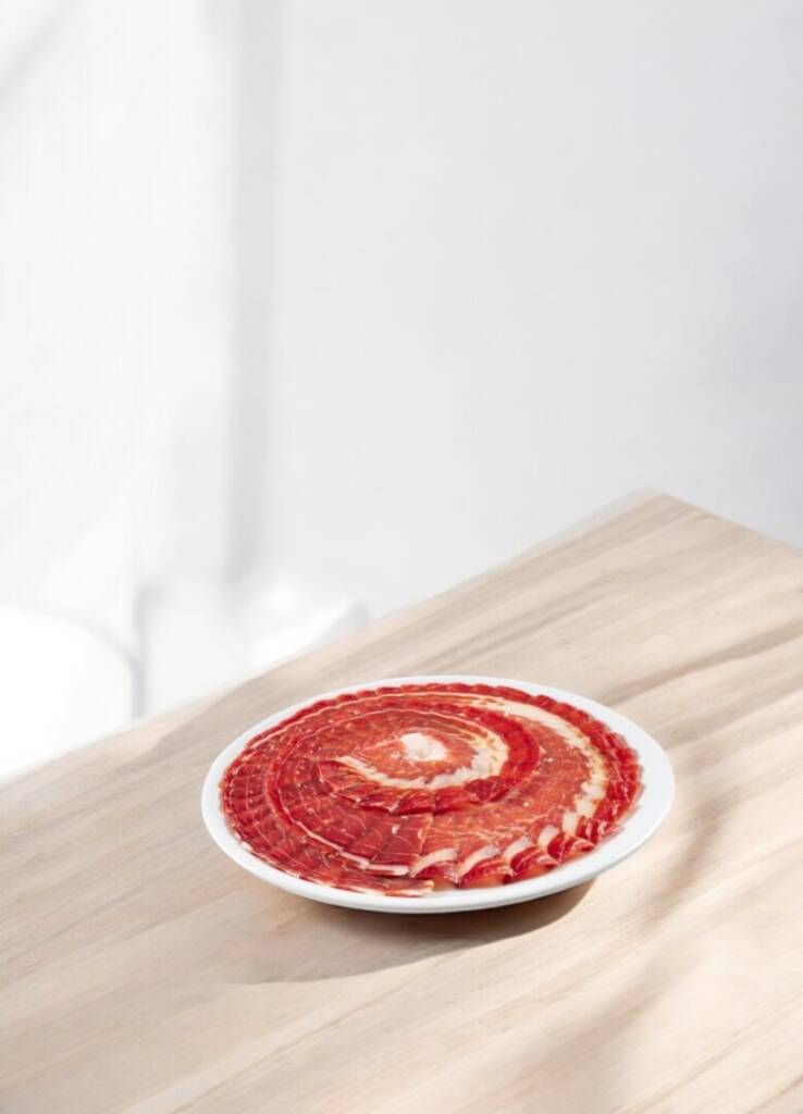 Plato de jamón Ibérico