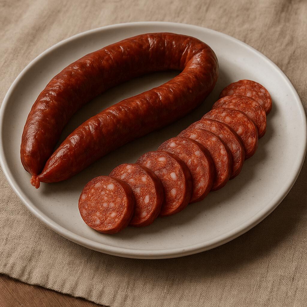 Plato de longaniza